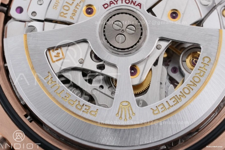1:1 Sub-dial Edition RG VSF Sophisticated Marker 798 On Oyster-flex Best DD Gain Dial Stick Strap 126515 Black Weight Daytona 0826